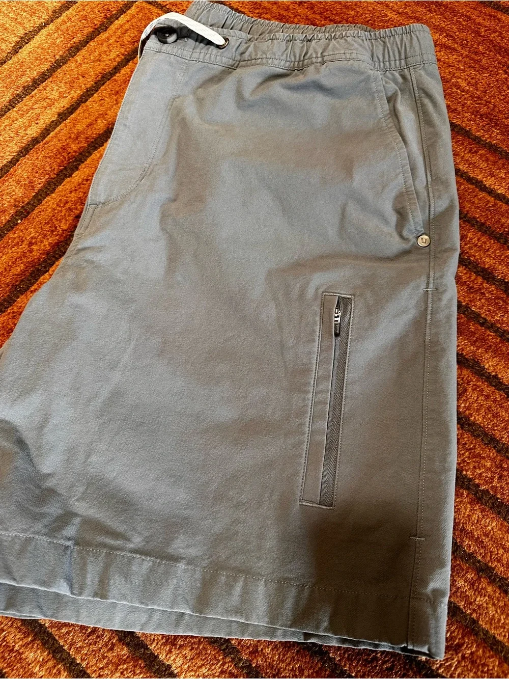 Vuori Men's Ponto Performance Shorts in Slate Blue